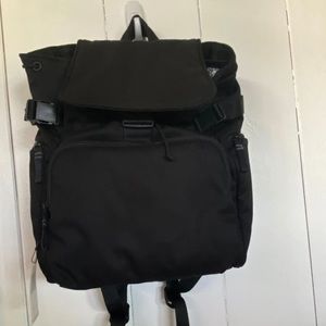 Vera Bradley Recycled Cotton Utility Backpack Black New With Tags